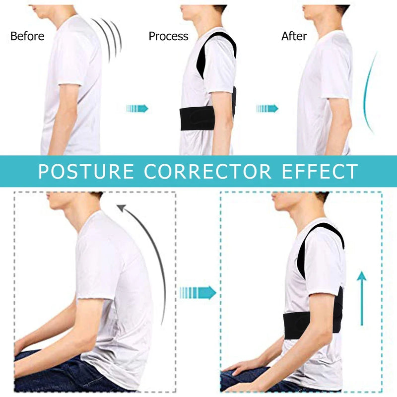 Colete corretor postural